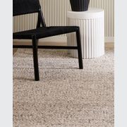 Baya Roxburgh Handwoven Loop Pile Rug - Flint Grey gallery detail image