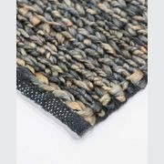 Baya Sanako Jute Floor Rug - Denim gallery detail image