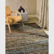 Baya Sanako Jute Floor Rug - Denim gallery detail image