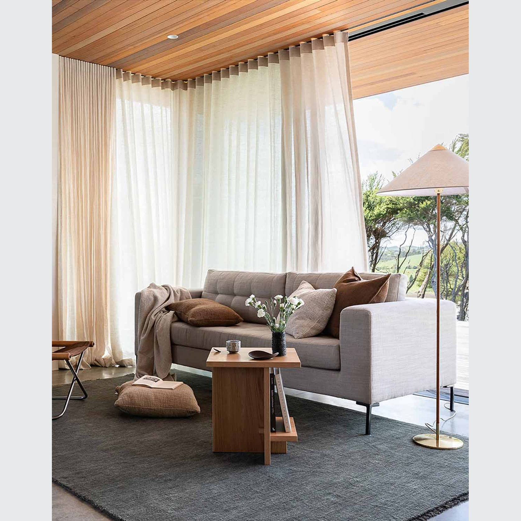 Baya Sandringham 100% Wool Rug - Forest gallery detail image
