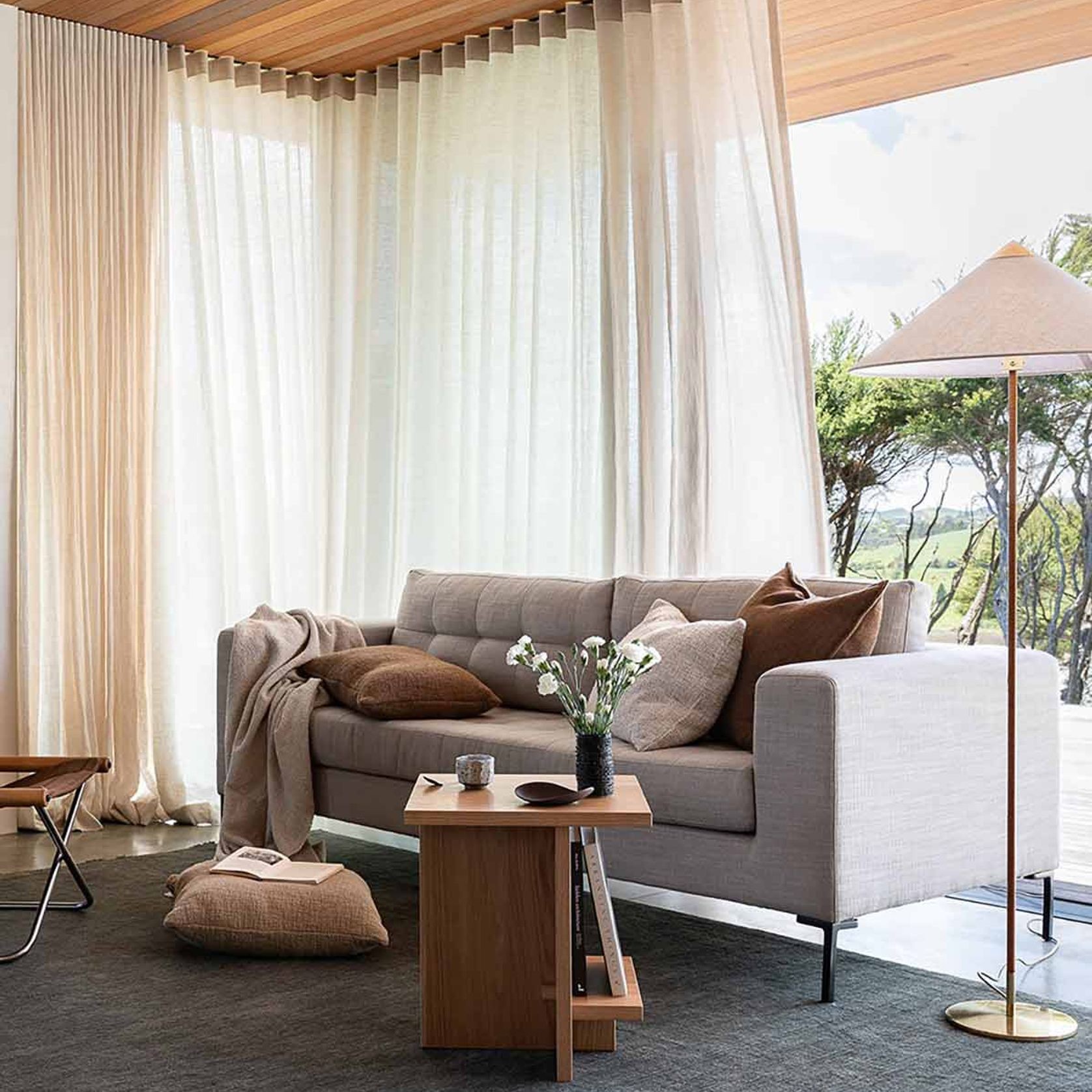 Baya Sandringham 100% NZ Wool Rug - Forest gallery detail image