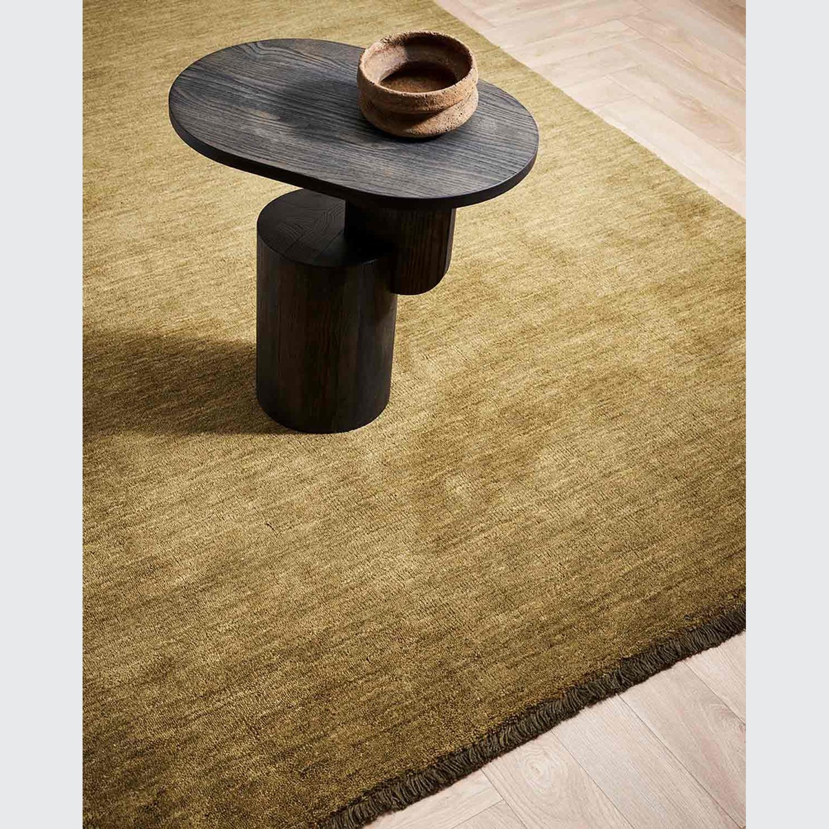 Baya Sandringham 100% Wool Rug - Moss gallery detail image