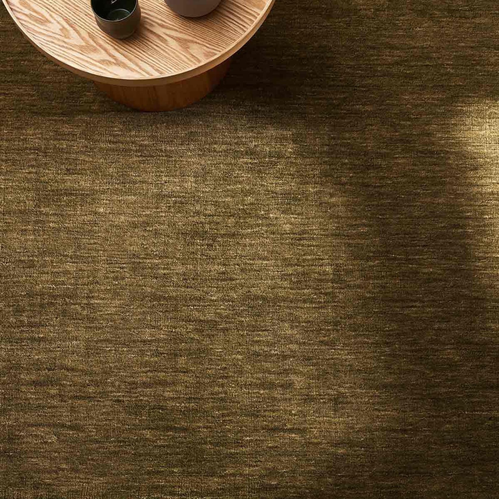 Baya Sandringham 100% NZ Wool Rug - Moss gallery detail image