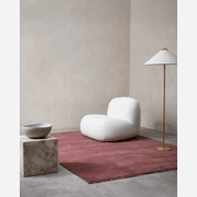 Baya Sandringham 100% NZ Wool Rug - Merlot gallery detail image