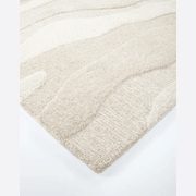 Baya Shoreline 100% Wool Rug - Sand gallery detail image