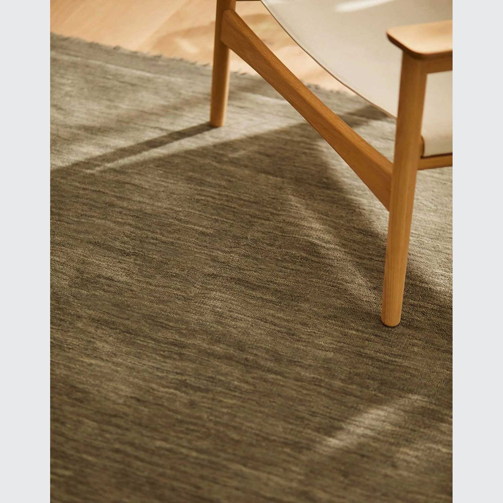 Weave Home Silvio Floor Rug - Flint | NZ Wool | Two Sizes gallery detail image
