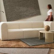 Weave Home Silvio Floor Rug - Fog | NZ Wool | Two Sizes gallery detail image