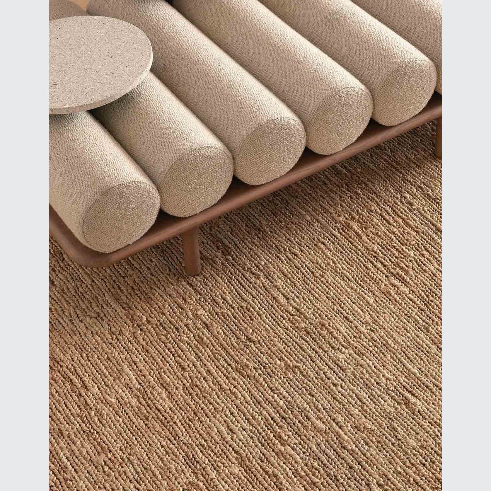 Weave Home Suffolk Rug - Natural | 100% Jute Floor Rug | 2m x 3m gallery detail image