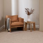Baya Tairua Handbraided Circular Rug - Natural/Straw gallery detail image