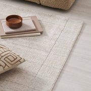 Weave Home Travertine Rug - Buff | Wool Blend Floor Rug | Two Sizes gallery detail image