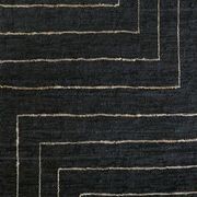 Baya Tunja Floor Rug - Black/Natural gallery detail image