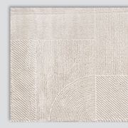 Tyric Pattern Area Rug | Beige gallery detail image
