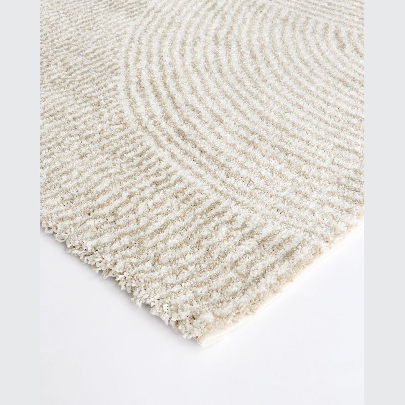 Tyric Pattern Area Rug | Beige gallery detail image