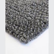 Baya Wanaka Handwoven Loop and Cut Pile Rug - Dark Grey gallery detail image