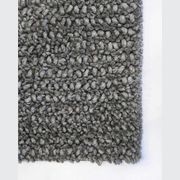 Baya Wanaka Handwoven Loop and Cut Pile Rug - Dark Grey gallery detail image