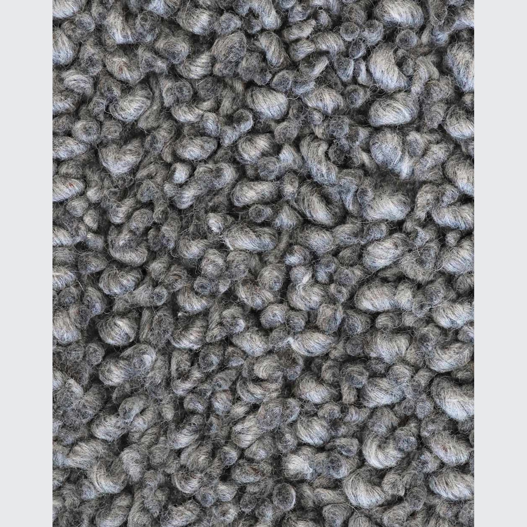 Baya Wanaka Handwoven Loop and Cut Pile Rug - Dark Grey gallery detail image