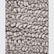Baya Wanaka Handwoven Loop and Cut Pile Rug - Light Grey gallery detail image