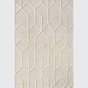 Wilder Wool Pattern Rug | Beige gallery detail image