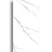 Carrara White Polished Porcelain Tile 900x1800 gallery detail image