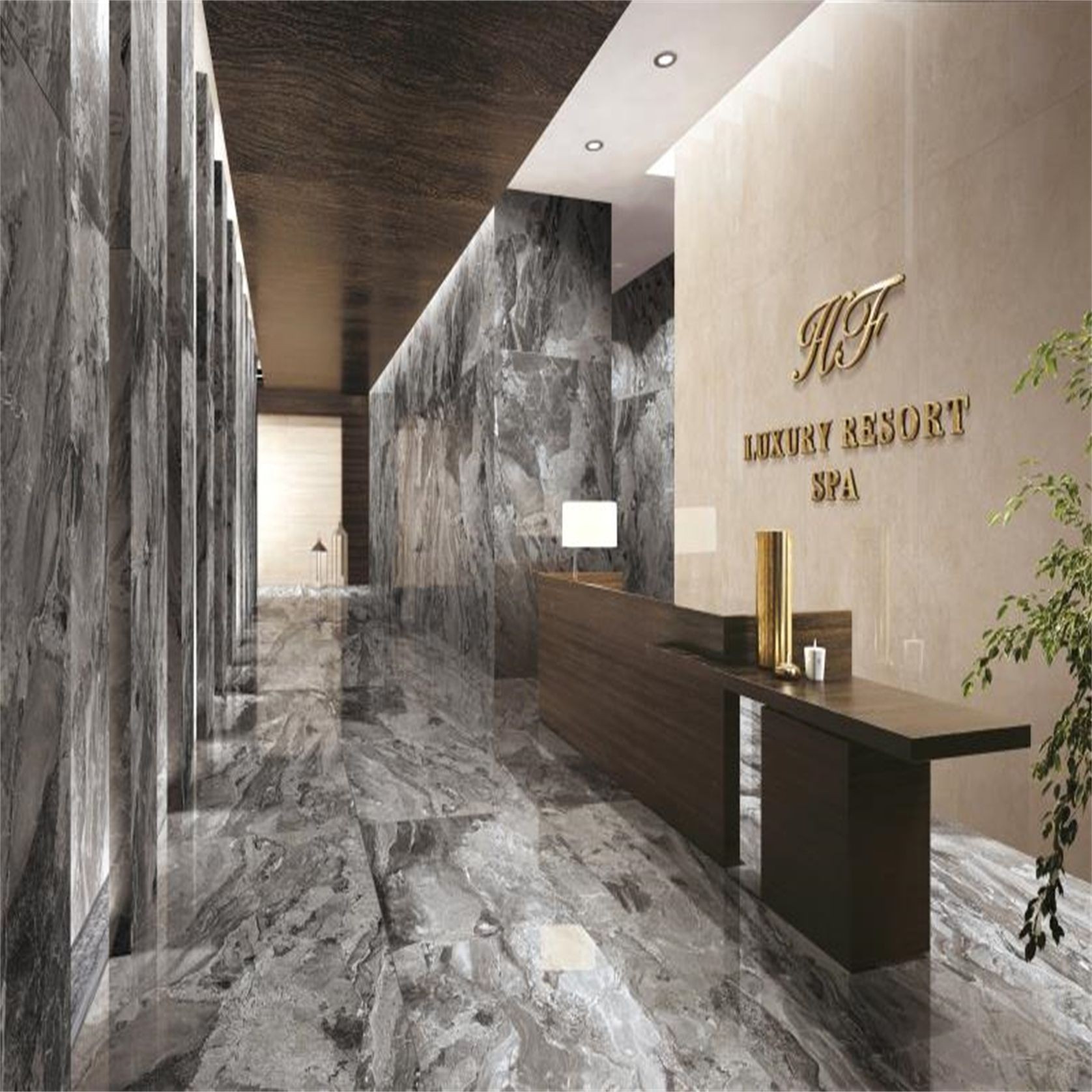 Cracked Stone Dark Grey 900x1800 gallery detail image