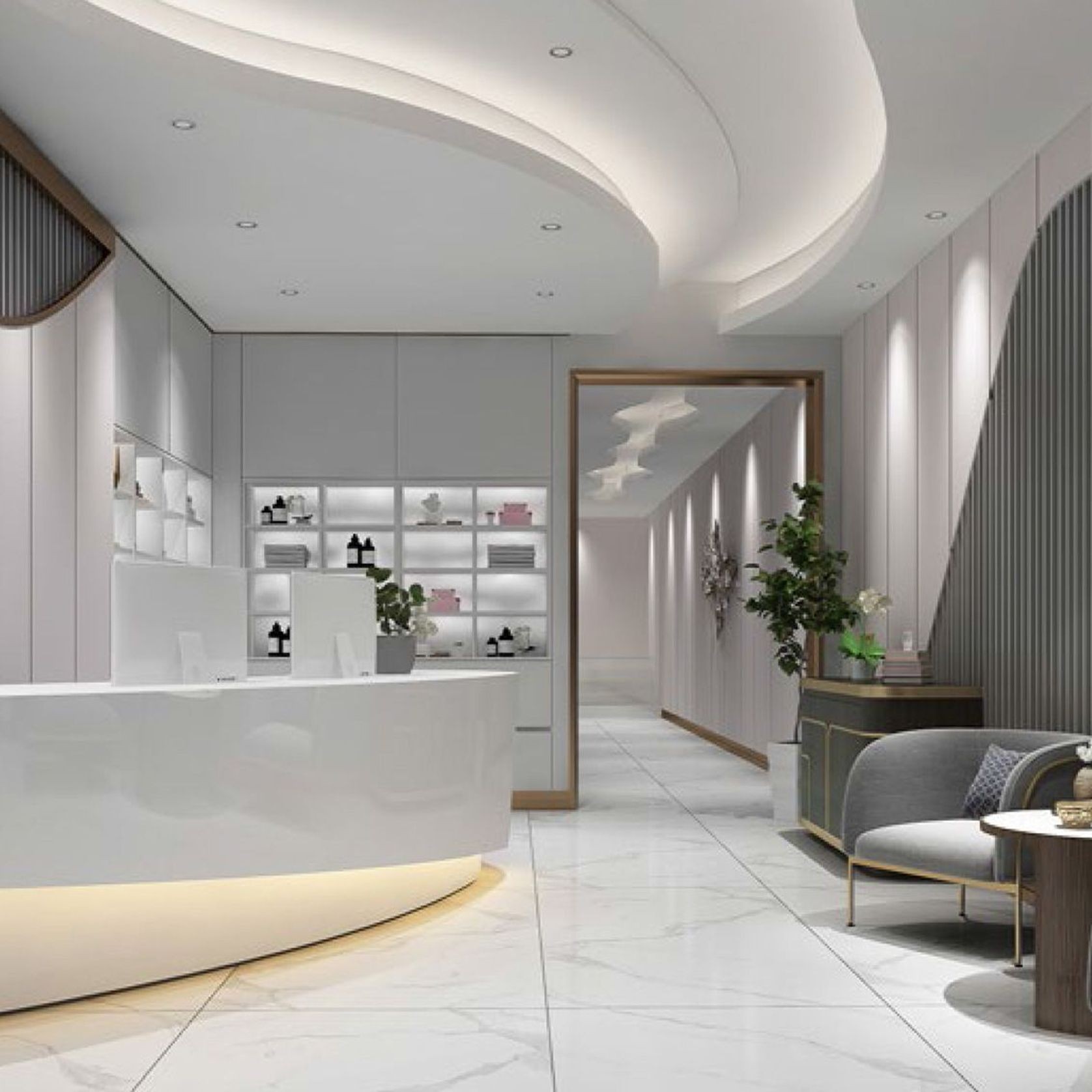 Carrara White Matt Porcelain Tile 900x1800 gallery detail image