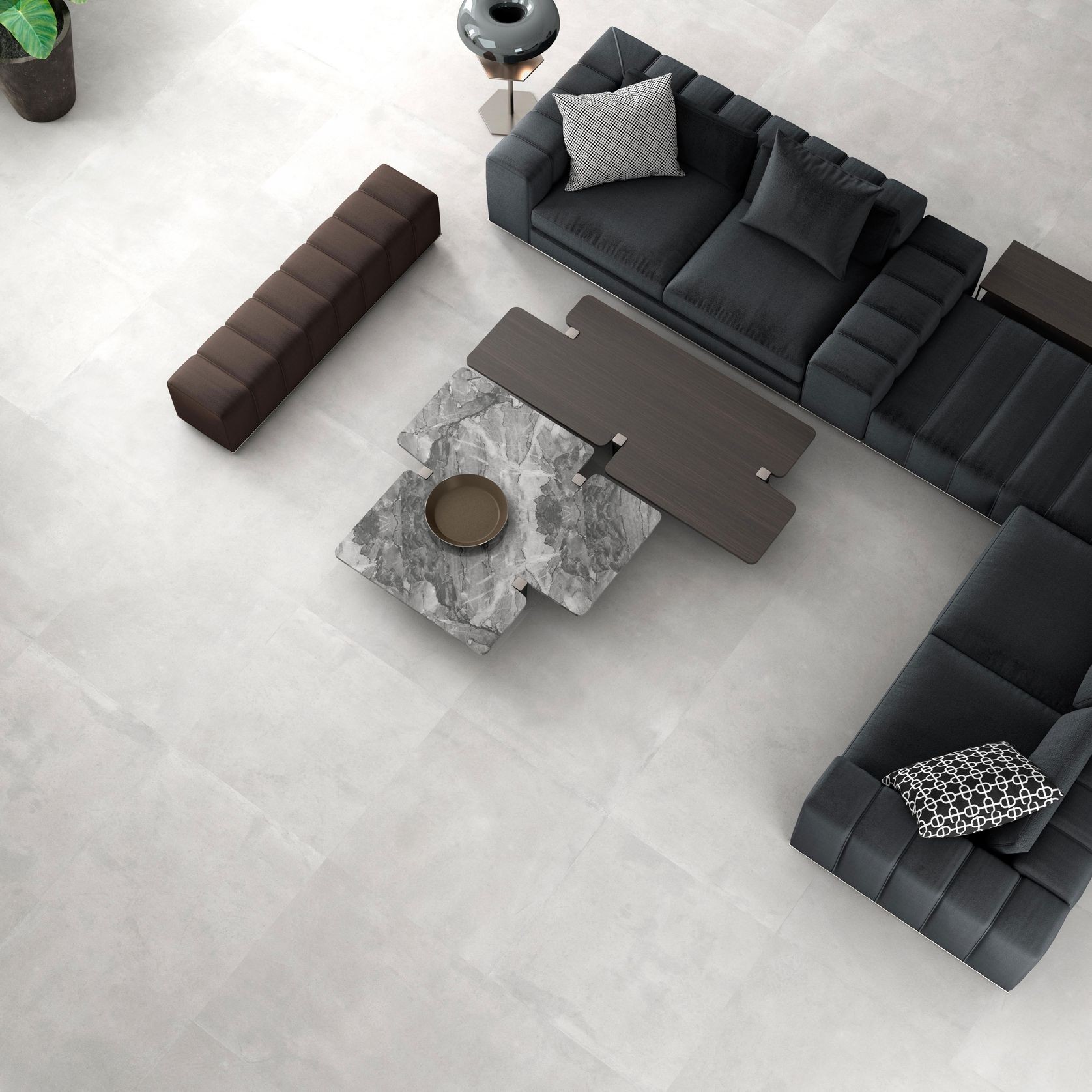 Walmer Silver Floor & Wall Tiles gallery detail image
