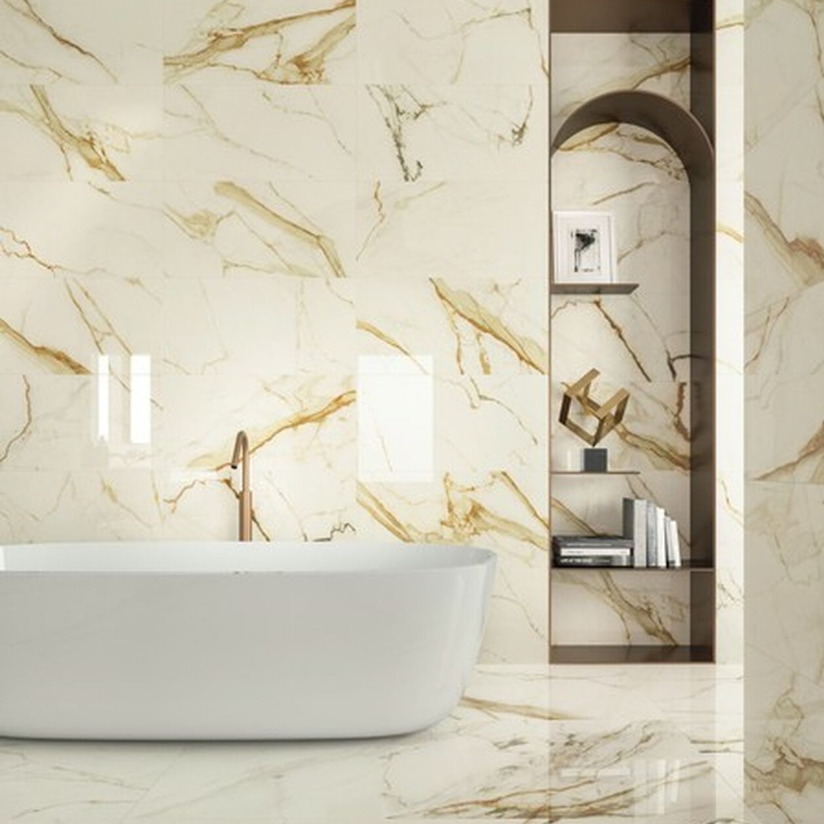 Calacatta Imperial Polish | Tile Space gallery detail image