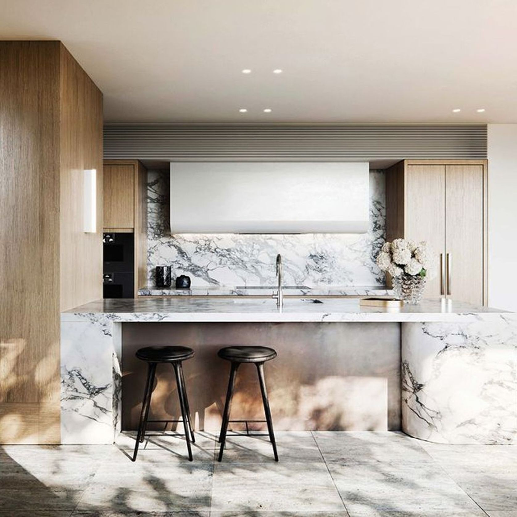 Natural Stone Slabs | Arabescato Vagli Marble gallery detail image