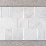 Baracoa Tumbled Mosaic - Blanco Oro gallery detail image