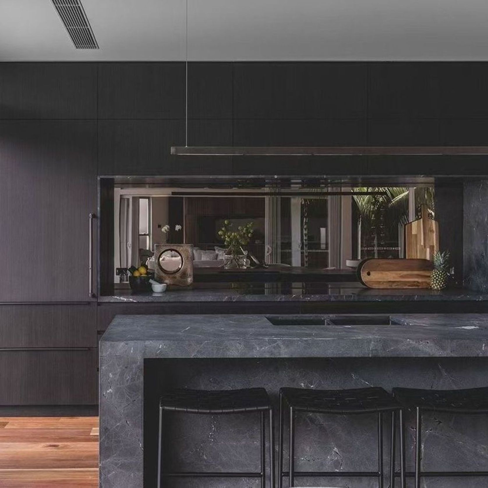Natural Stone Slabs | Black Q Quartzite gallery detail image