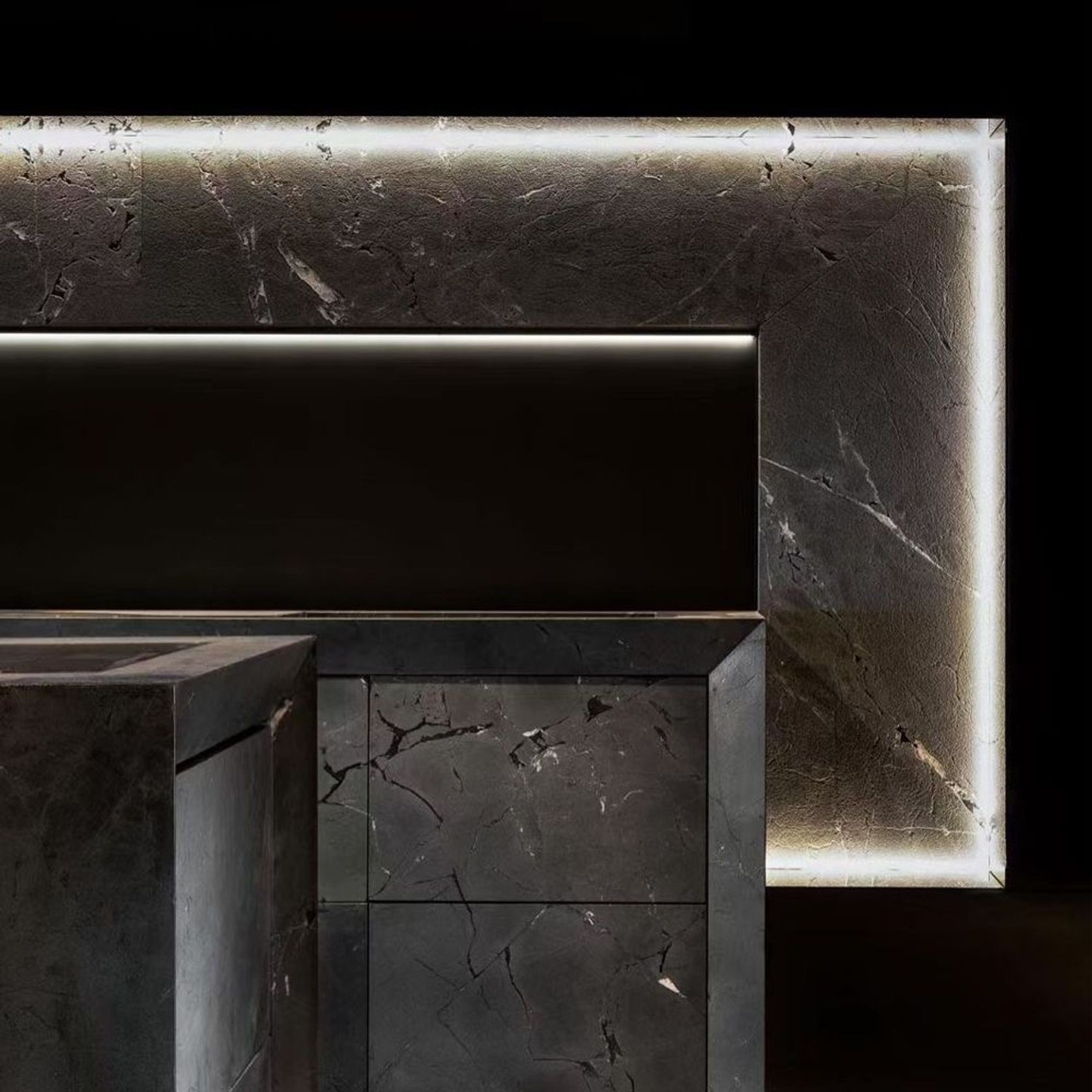 Natural Stone Slabs | Black Q Quartzite gallery detail image
