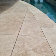 12mm Classic Linen Travertine Tiles - Honed & Filled gallery detail image