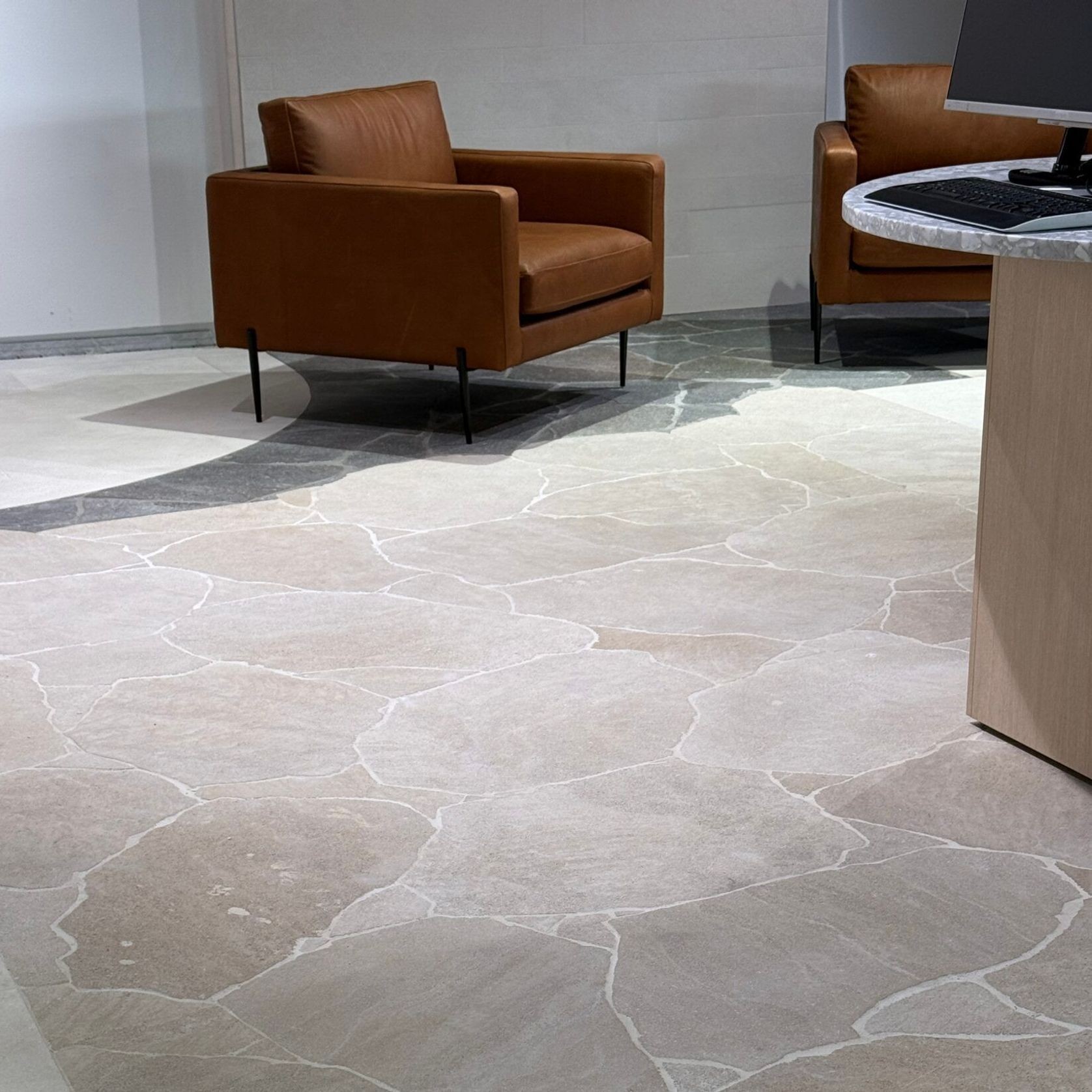Lavarosa Limestone Crazy Paving gallery detail image