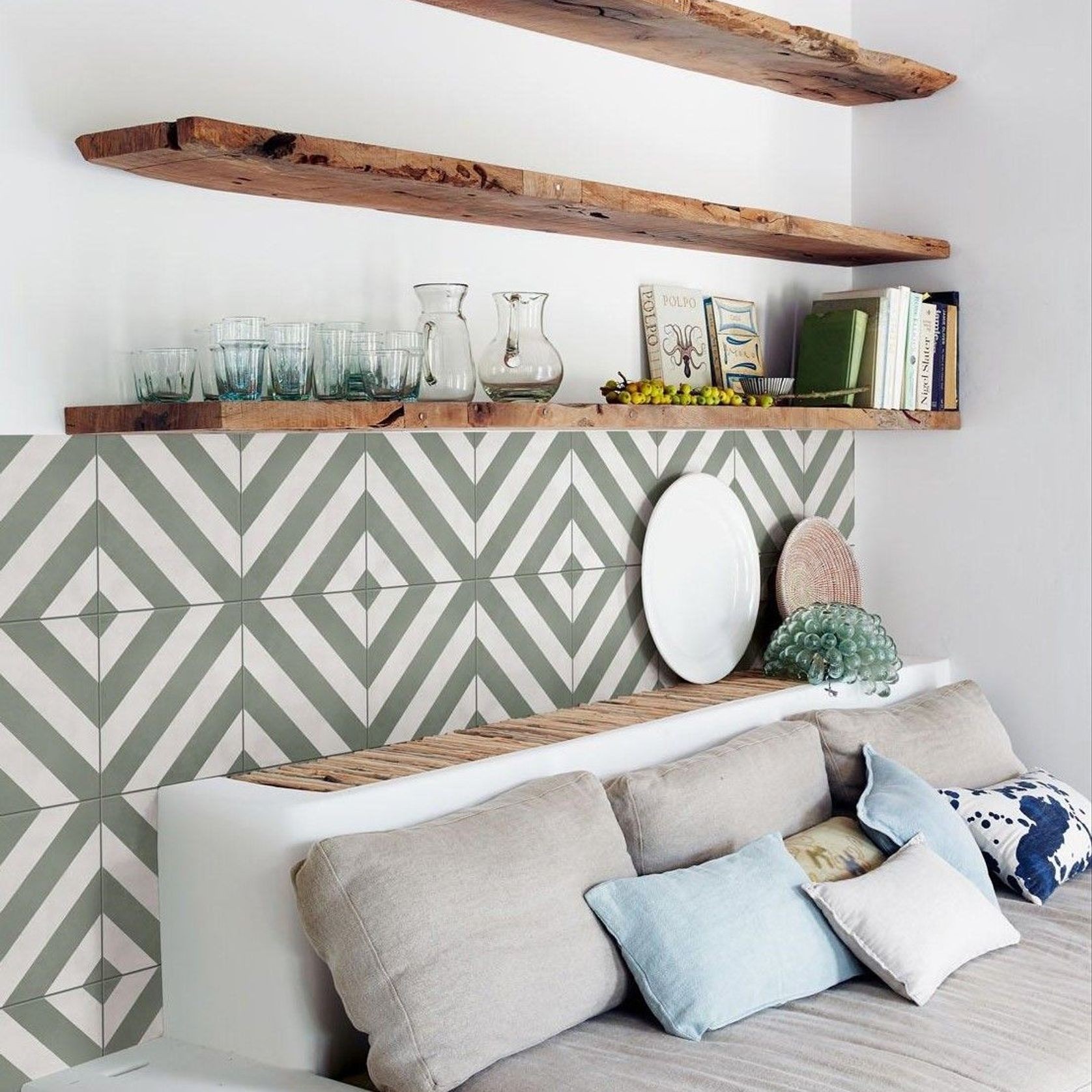 Contrasti Diamond Pattern Porcelain Tile gallery detail image