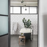 Contrasti Floral Grigio Pattern Porcelain Tile gallery detail image