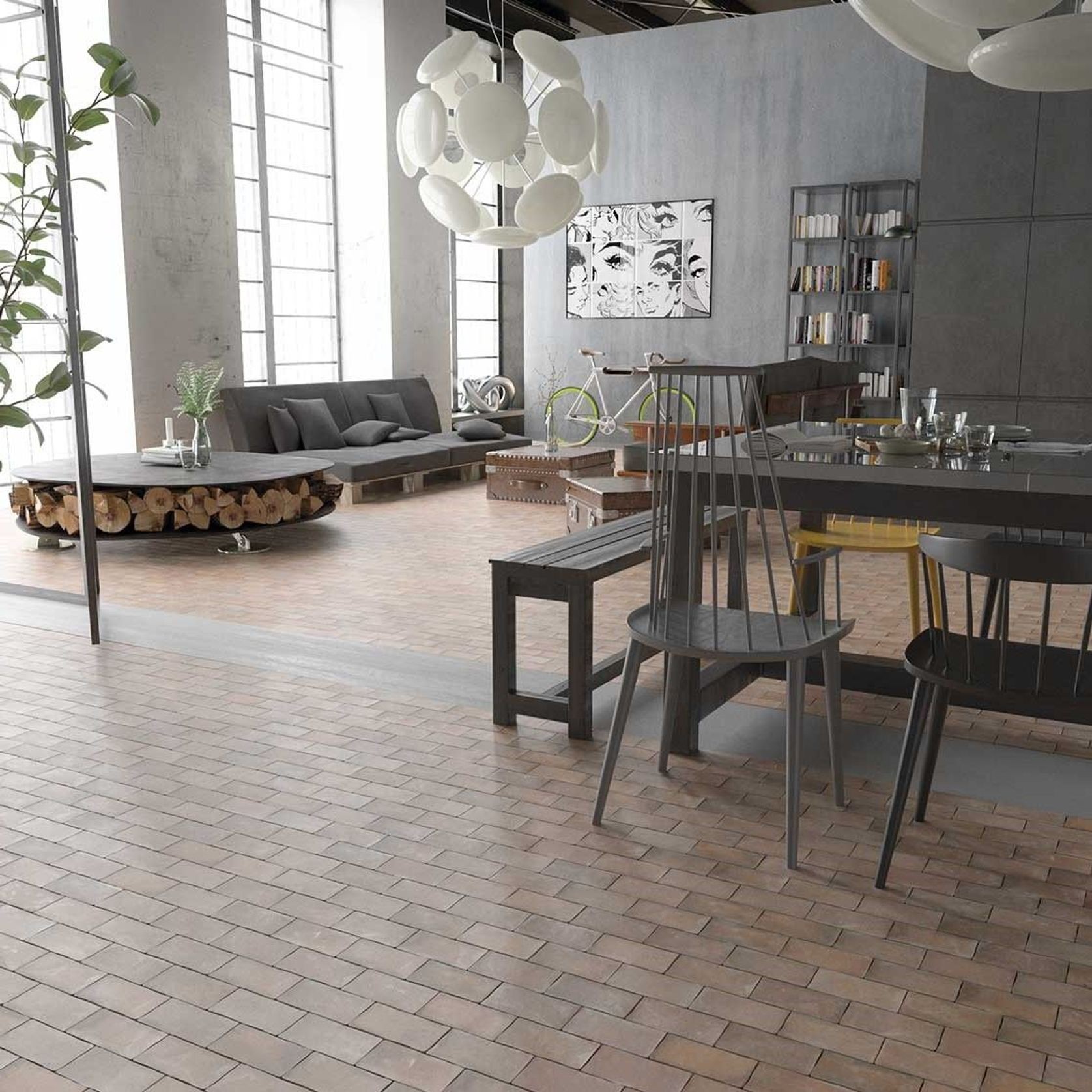 Cottage Brick Series Porcelain Tiles gallery detail image
