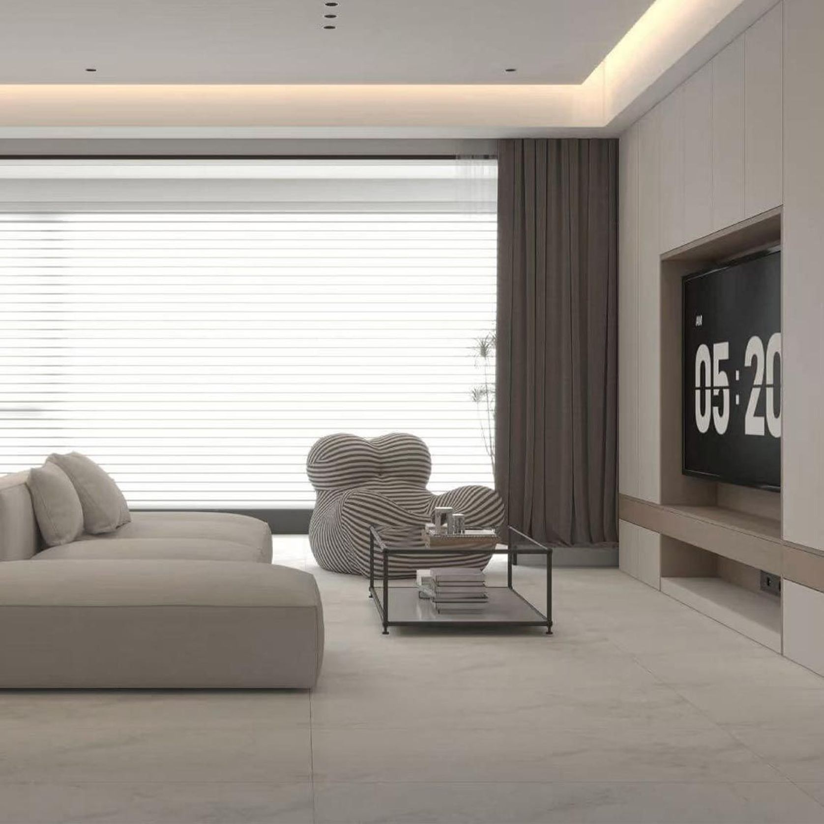 Natural Marble Light White 600x1200 gallery detail image