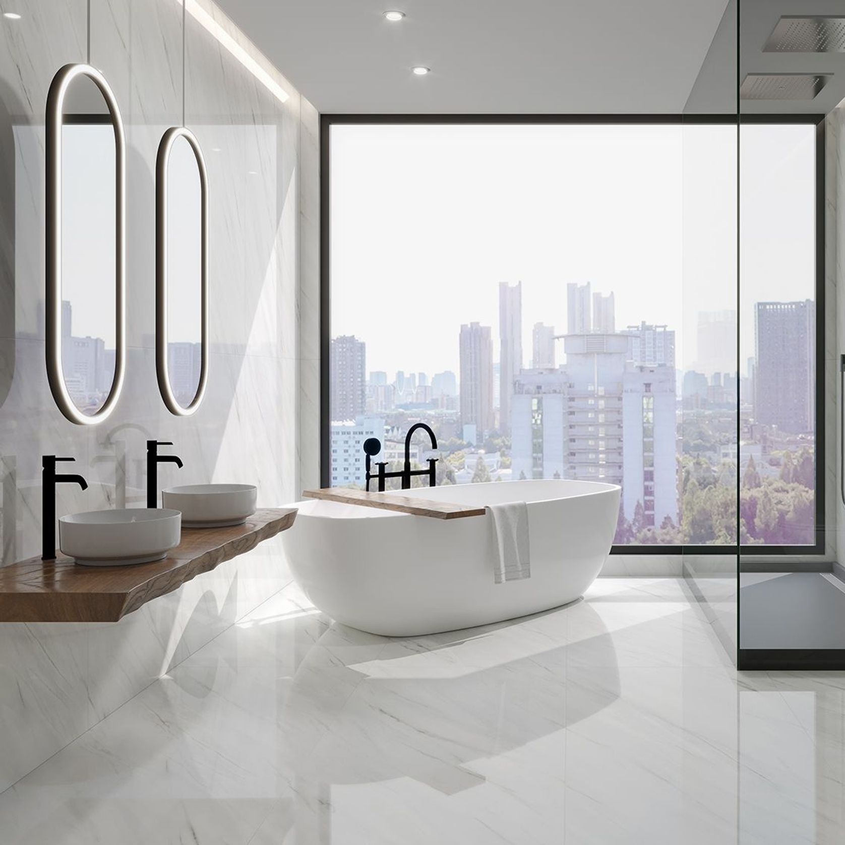 Marble White Polished 750x1500 gallery detail image