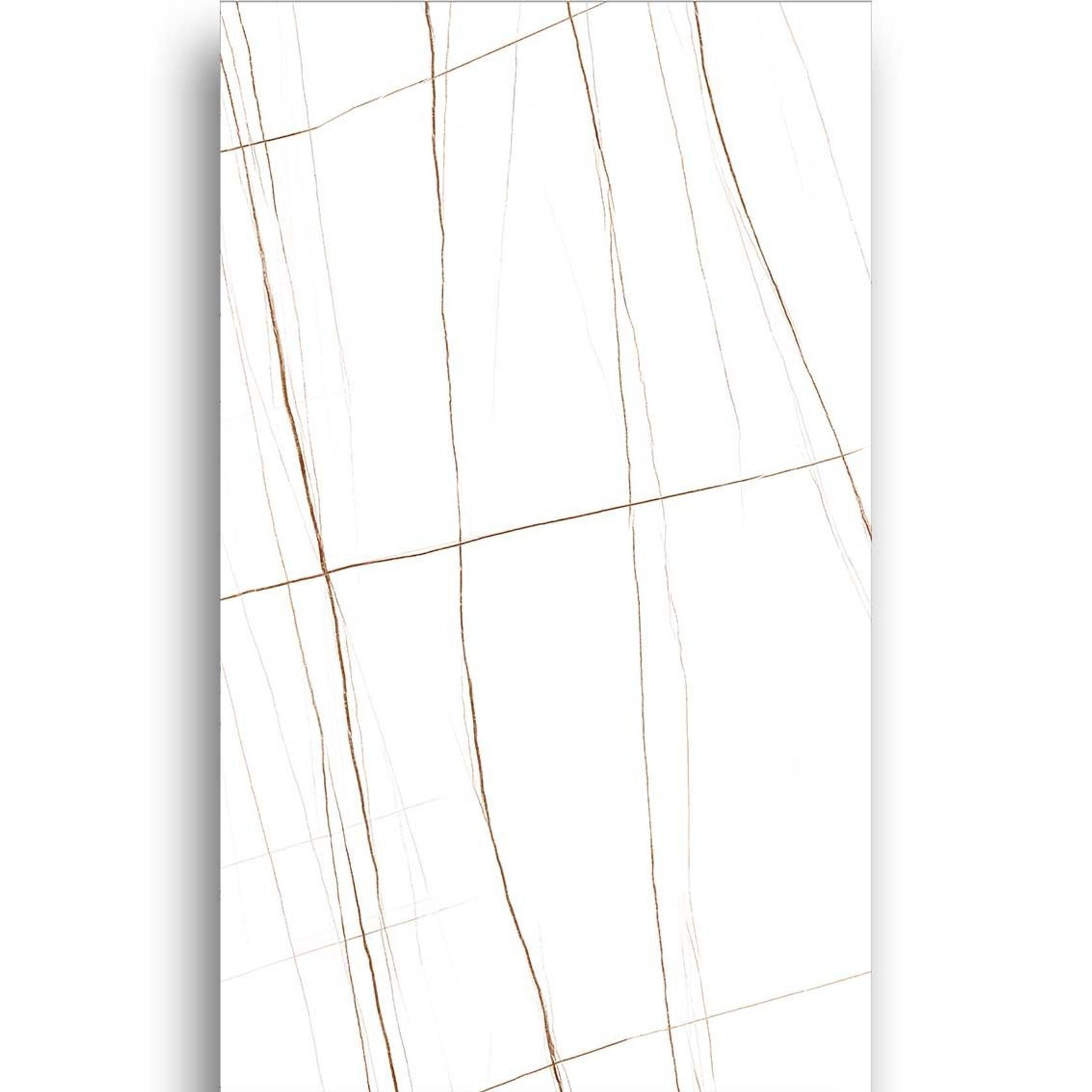 Gold Line White Honed Porcelain Tile 1600x2700 gallery detail image