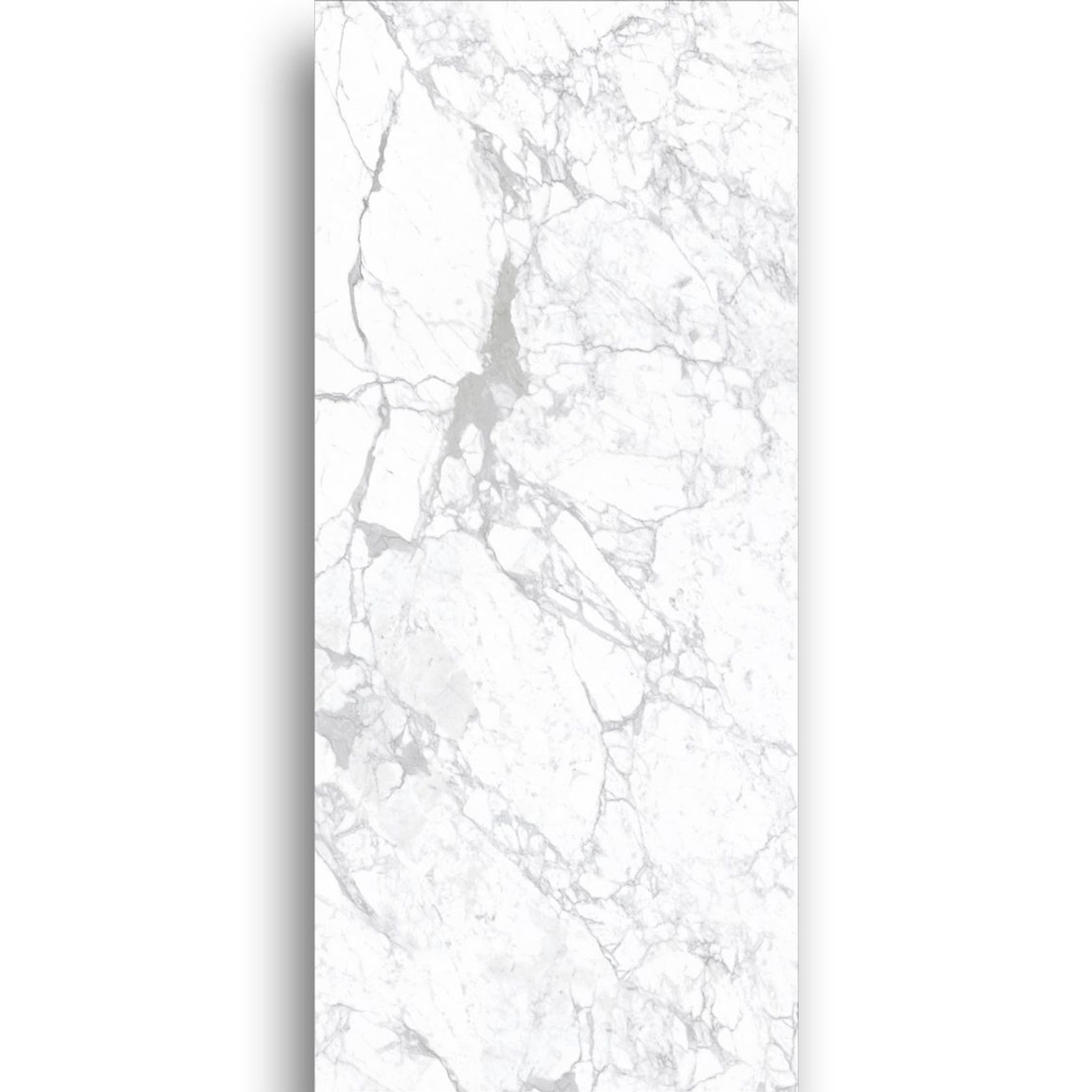 Calacatta White Honed Porcelain Tile 1200x2700 gallery detail image