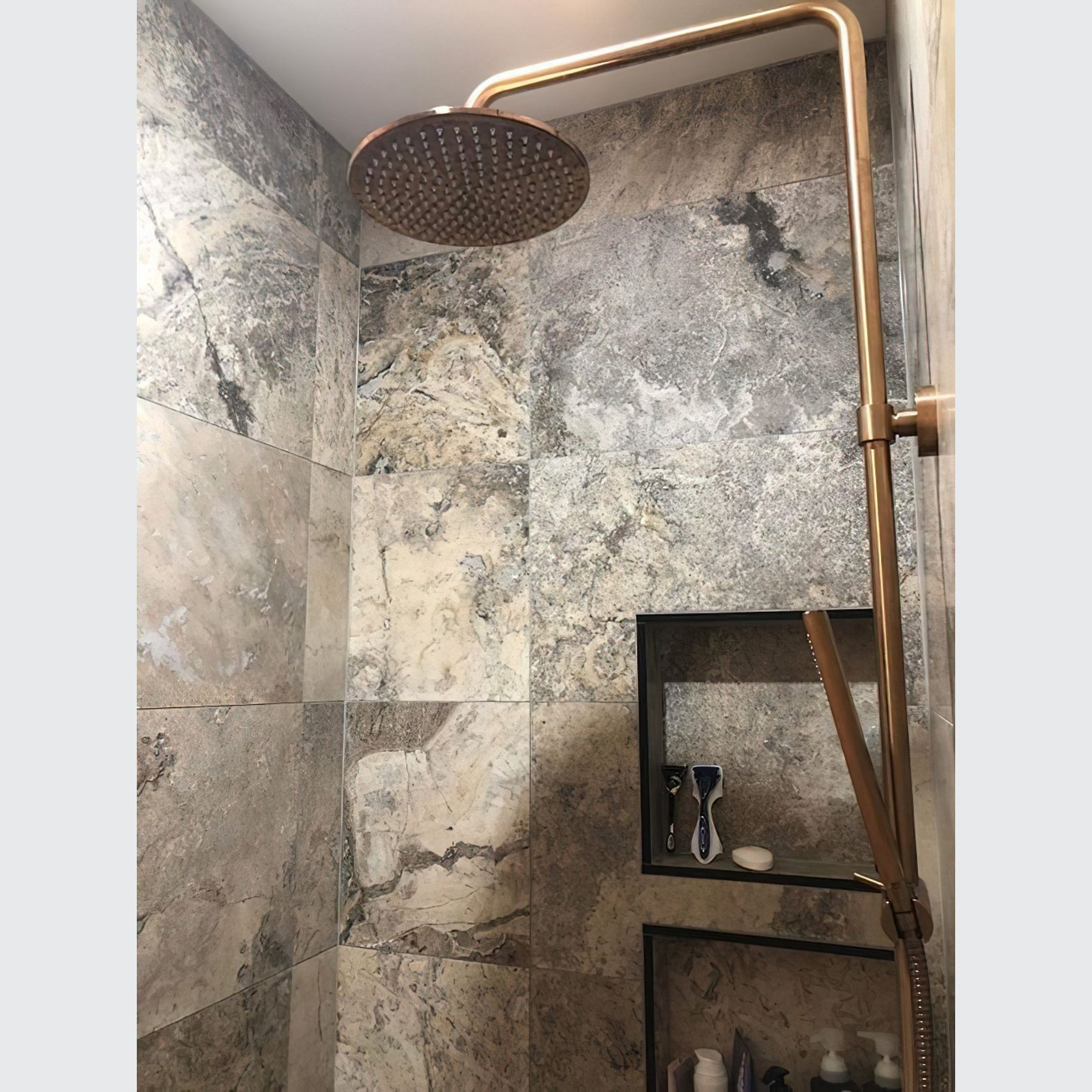 Silver Travertine | Tiles gallery detail image