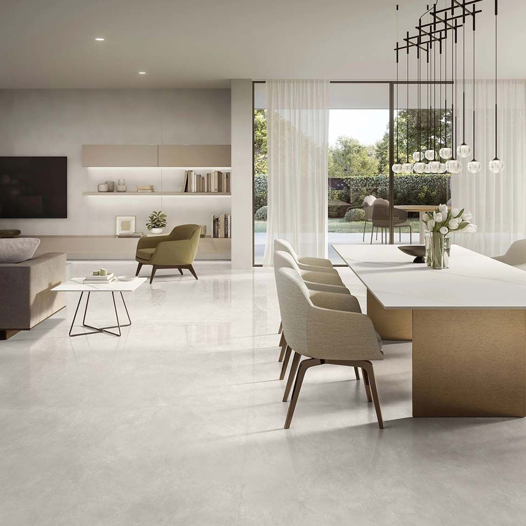 Real Stone Light Beige Polished 750x1500 gallery detail image