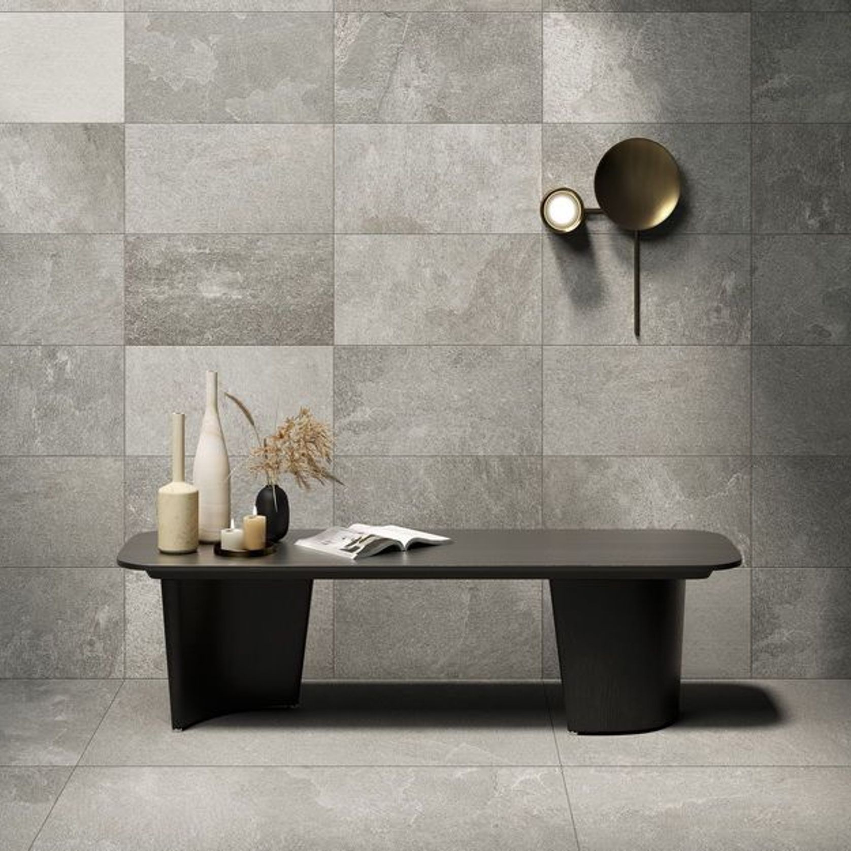 Kavastone Grey Floor & Wall Tiles gallery detail image