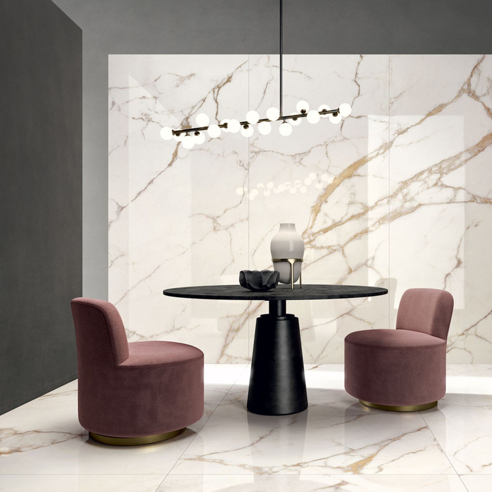Calacatta Oro Polished | Tile Space gallery detail image