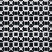 Labyrinth Channel Carrara & Nero Marble By Steve Cordony gallery detail image