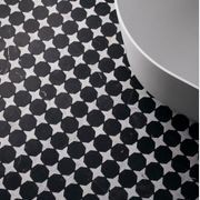 Labyrinth Transition Carrara & Nero Marble By Steve Cordony gallery detail image