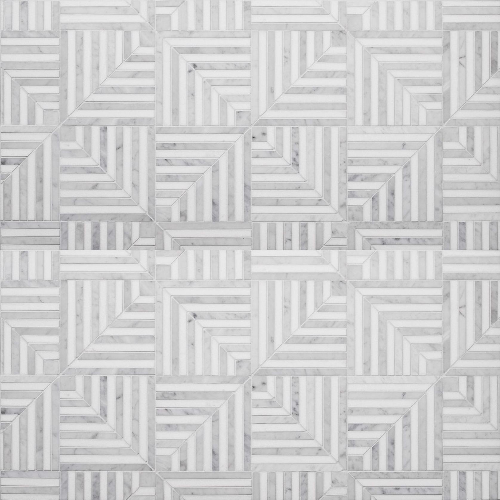 Labyrinth Gravity Carrara & Thassos Marble By Steve Cordony gallery detail image