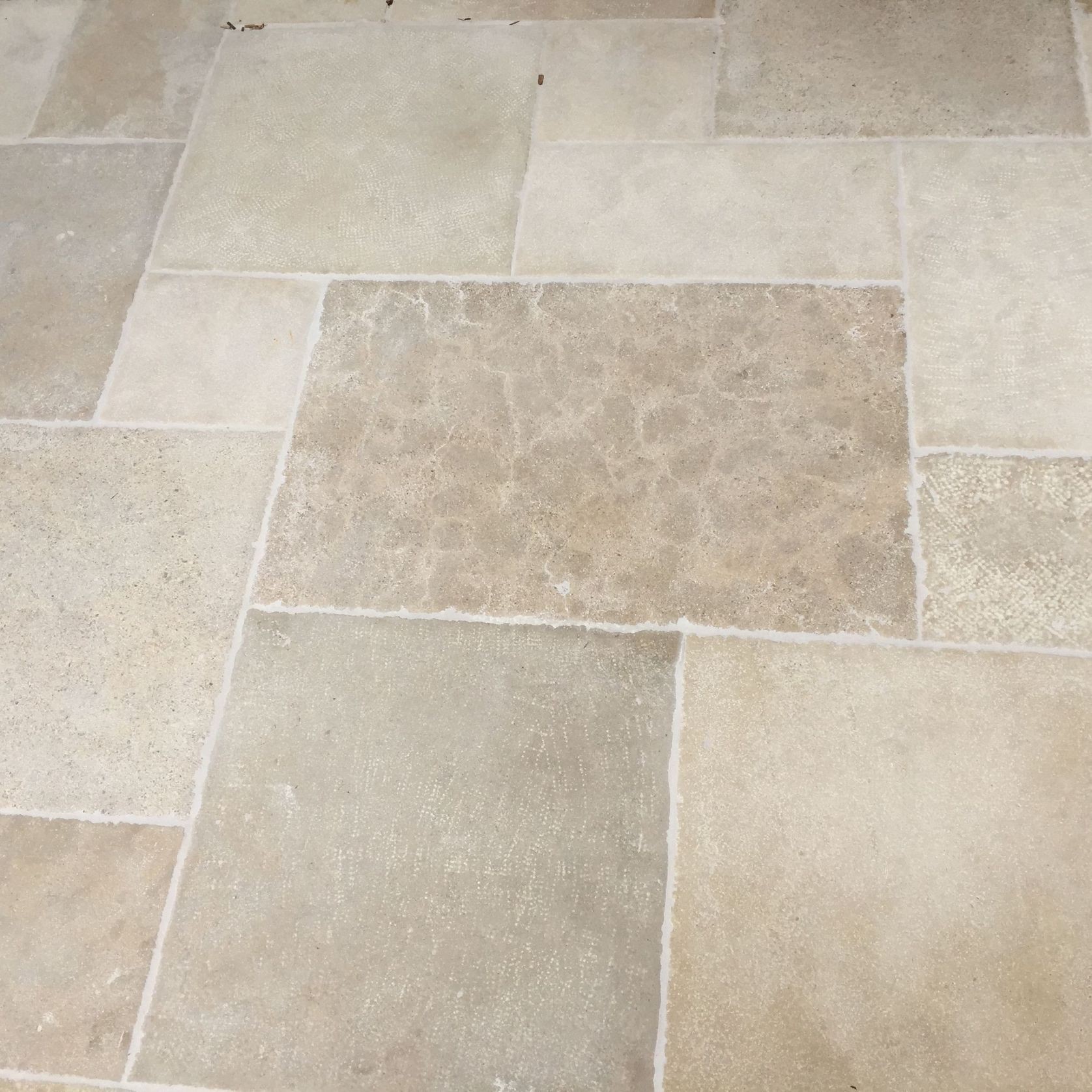 Lipari Distressed Limestone Pavers gallery detail image