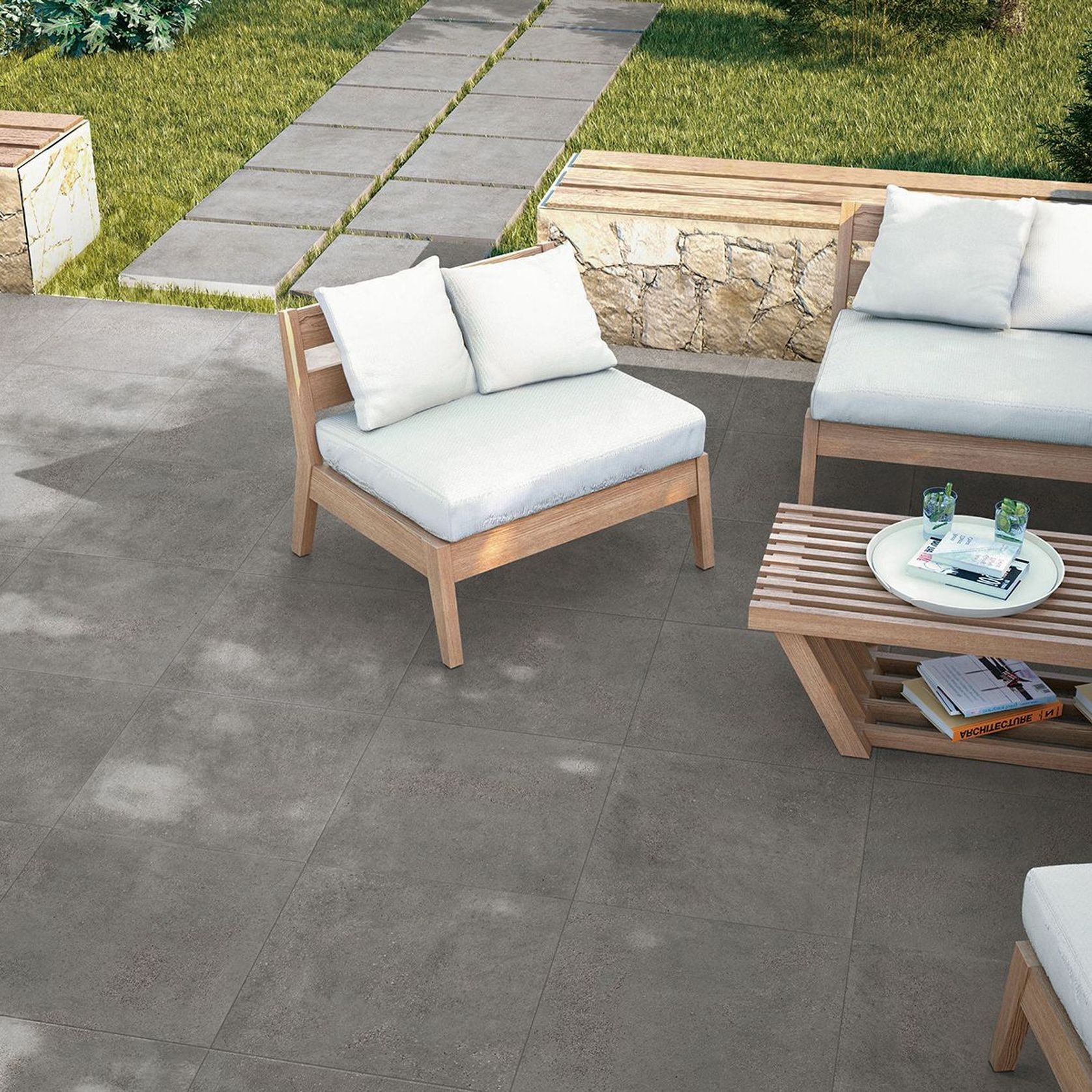 Porcelain Paving - Quarrazzo Range gallery detail image