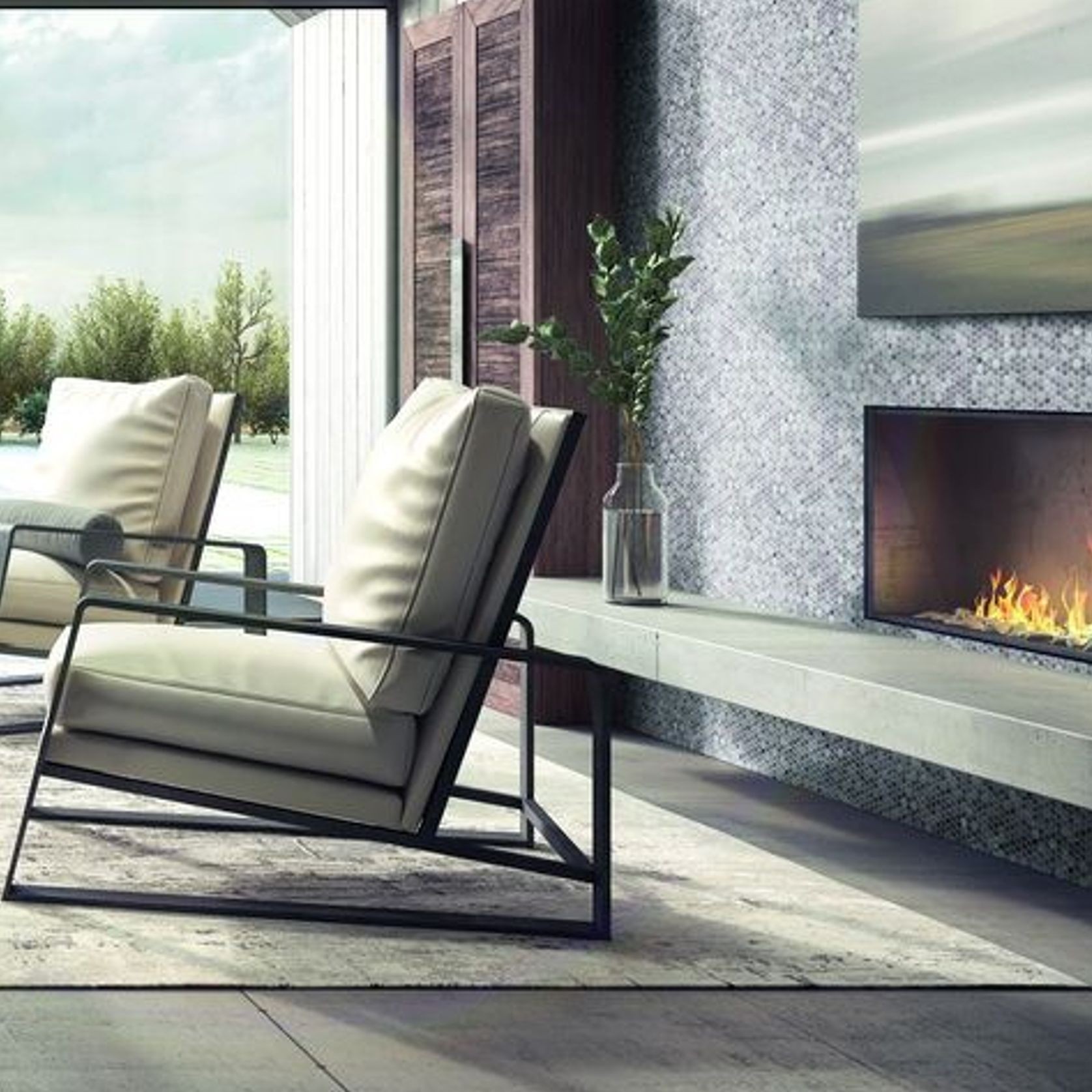 Penny Grafito Matte Floor & Wall Tiles gallery detail image